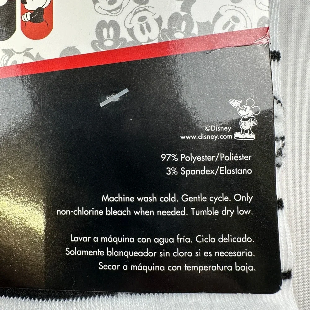 Disney Mickey Mouse‎ 10 Pair Low Cut Socks Kids 4-10 Cartoon Pack